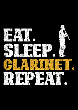 Clarinet Eat Sleep Repeat