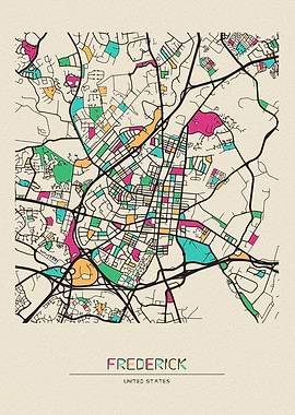 Frederick Map