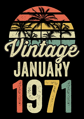 Vintage January 1961