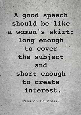 W Churchill Quote L021