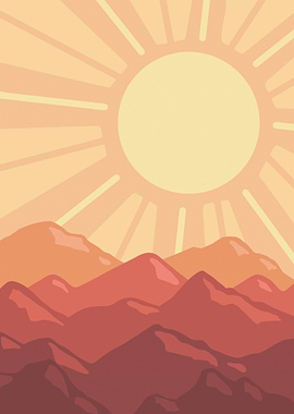 Sunshine and Mountains