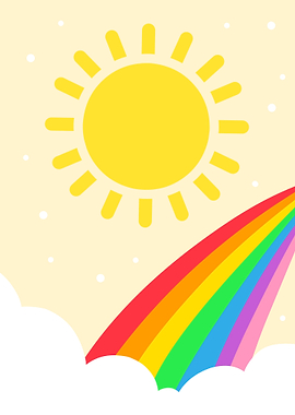 Sun rainbow