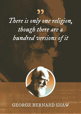 There is only one religion