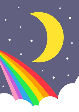 Moon rainbow