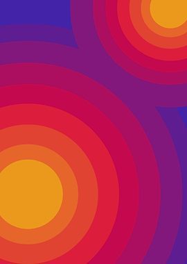 Yellow Circle Ripple