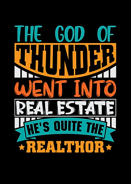 The god of thunder went