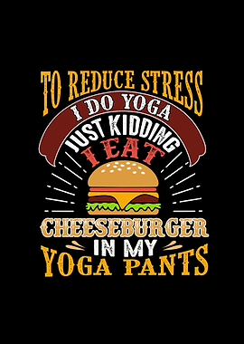 Reduce Stress Cheeseburger