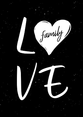 Family Home Wall Art Decor