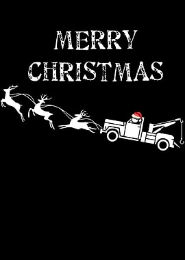 Tow Truck Xmas Design I