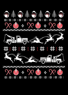 Tow Truck Driver Christmas