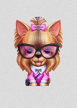 Yorkie Fashionista