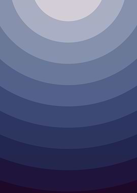 Navy Blue Ripple Circles