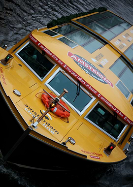 Amsterdam canal boat trip