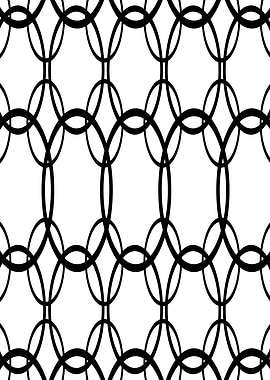 Repeating ovals