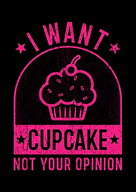 Cupcake Baking Gift Funny