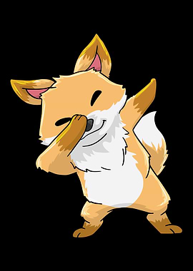 Fox Dabbing Kawaii