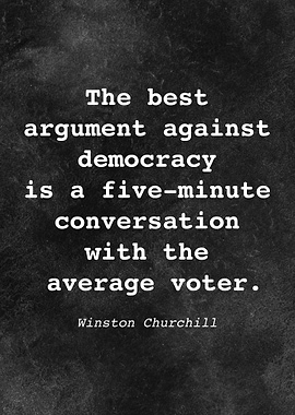 W Churchill Quote D027