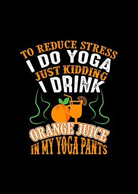 Reduce Stress Orange Juice
