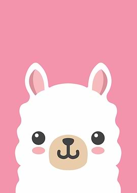 Cartoon Llama