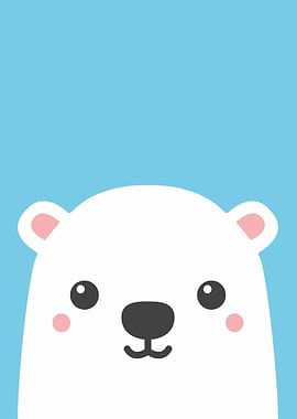 Cartoon Polar Bear