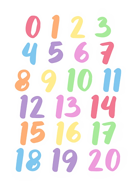 Number rainbow