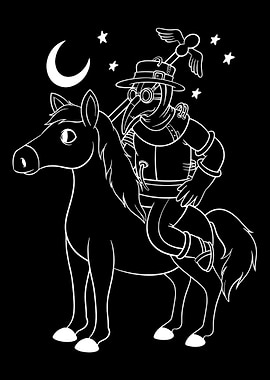 Steampunk Doctor Horse