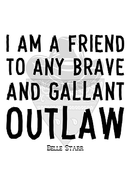 Belle Starr On An Outlaw