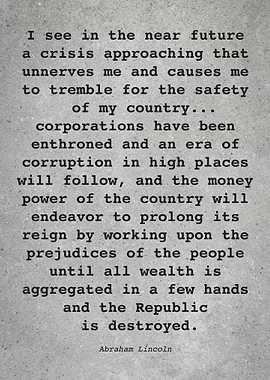 A Lincoln Quote L004