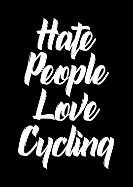 hate people love cycling