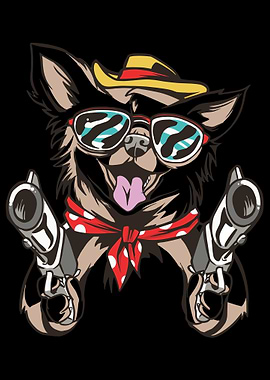 Hiphop Groovy Cute Dog An