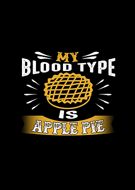 My Blood Type Apple Pie