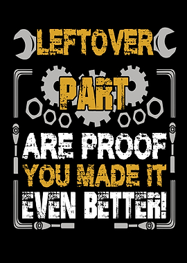 Leftover Part Are Proof