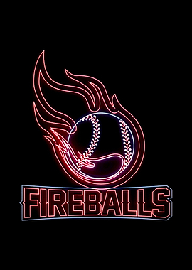 flame baseball softball