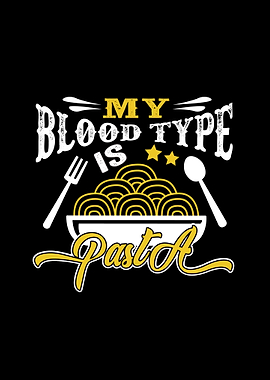 My Blood Type Pasta