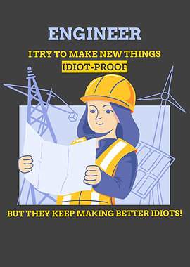 Funny Engineer Profession