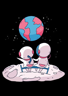 Cute Astronaut Scifi Spac