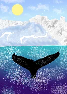 whale arctic ocean