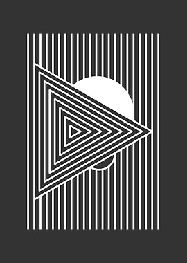 GEOMETRIC SUN AND MOON