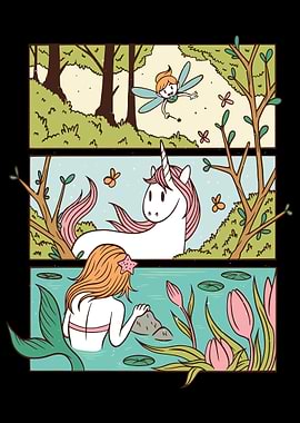 Magic Fairy Rainbow Unico