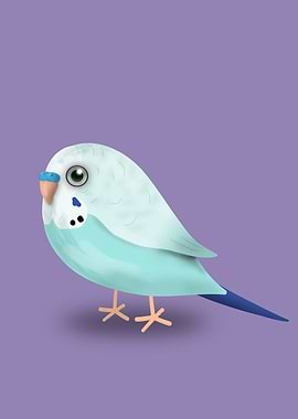 Cute illustration af a bu