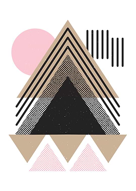 ABSTRACT GEOMETRIC PYRAMID