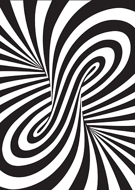 Optical Illusion Vortex 3D
