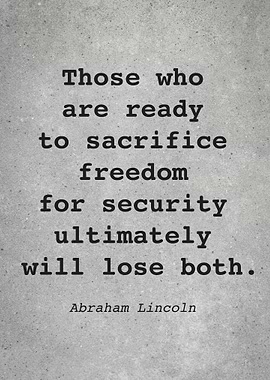 A Lincoln Quote L027