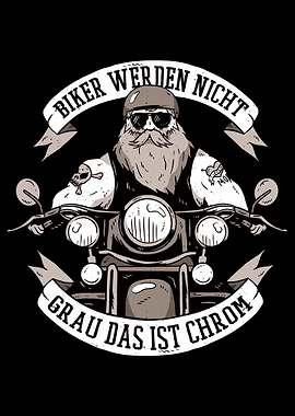 Motorbike Rider Skeleton O