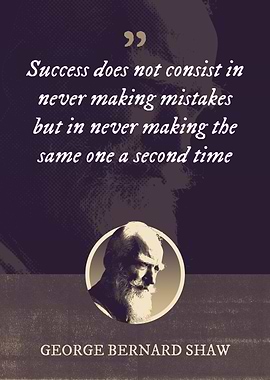 Success does not consist