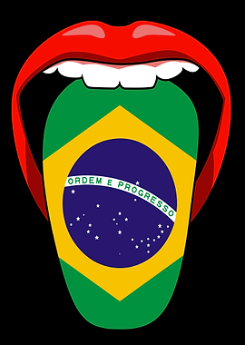 Brazil Tongue Flag