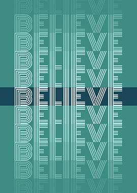 Positive Word Believe