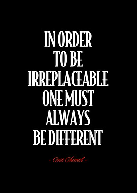 Coco Chanel Quote