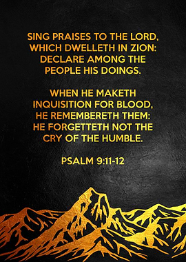 Psalm 9 11 12