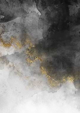 Black and gold texture